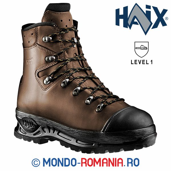 Bocanci de protectie HAIX TREKKER MOUNTAIN pentru lucrul cu motofierastraul cu captuseala GORETEX 